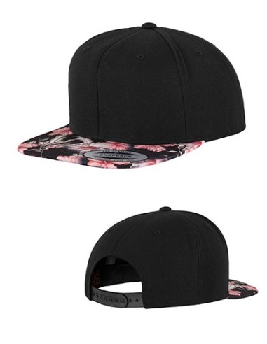 F-6089F-Floral Snapback